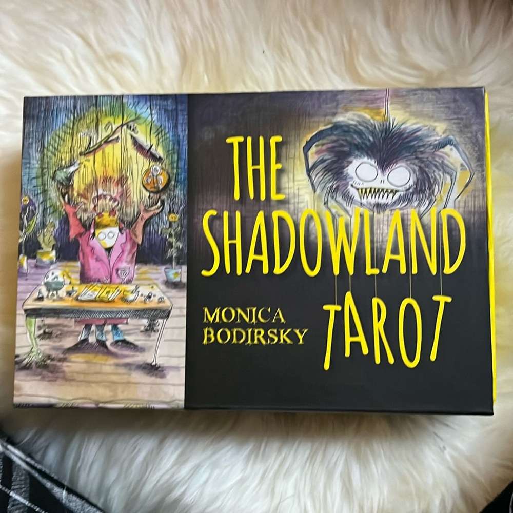 Shadowland Tarot deck and full size book by Monica Bodirsky